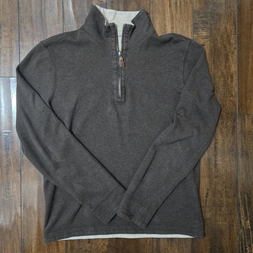 Vinatge Men's Banana Republic Quarter Zip Small